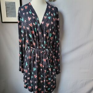 MeUndies Heart‎ to Heart Robe M L